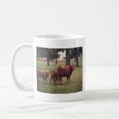 Wie jetzt braune Kuh Kaffeetasse (Links)