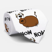 Wie jetzt braune Kuh-Krawatte Krawatte (Gerollt)