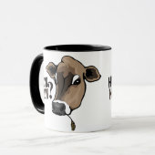 Wie jetzt braune Kuh? Tasse (Vorderseite Links)