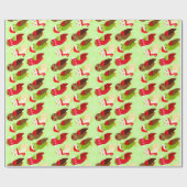 Wie jetzt die Feiertage Owls Papier Geschenkpapier (Flach)