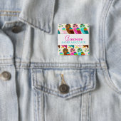 Wie jetzt kleine Eule? NamensAbzeichen Button (Beispiel)