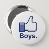 Wie Jungen Button (Vorne & Hinten)