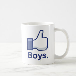 Wie Jungs Kaffeetasse