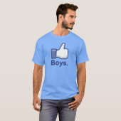 Wie Jungs T-Shirt (Vorne ganz)