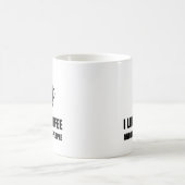Wie Kaffee drei Leute lustig Kaffeetasse (Mittel)