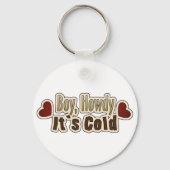 Wie kalt es ist schlüsselanhänger (Rückseite)