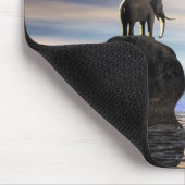 wie kam er dorthin, Fred? Mousepad (Ecke)
