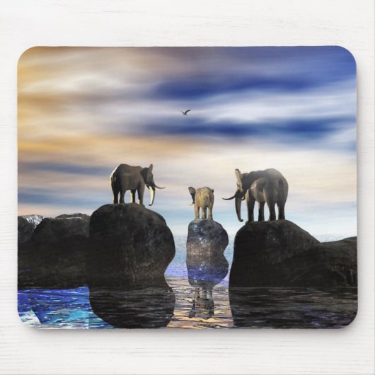wie kam er dorthin, Fred? Mousepad (Vorne)