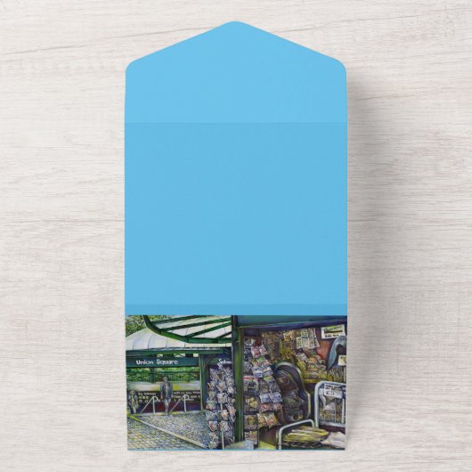 Wie kann ein Bild unfantasievoll sein? All In One Einladung (Außenbereich)