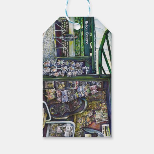 Wie kann ein Bild unfantasievoll sein? Geschenkanhänger (Vorderseite)