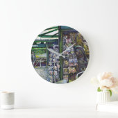 Wie kann ein Bild unfantasievoll sein? Große Wanduhr (Zuhause)