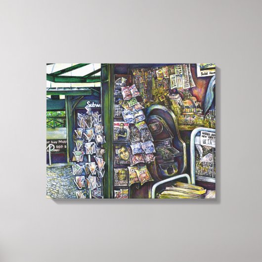 Wie kann ein Bild unfantasievoll sein? Leinwanddruck (Vorderseite)