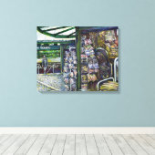 Wie kann ein Bild unfantasievoll sein? Leinwanddruck (Insitu (Holzboden))