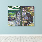 Wie kann ein Bild unfantasievoll sein? Leinwanddruck (Insitu (Holzboden))