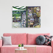 Wie kann ein Bild unfantasievoll sein? Leinwanddruck (Insitu (Wohnzimmer))