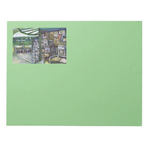 Wie kann ein Bild unfantasievoll sein? Notizblock