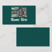 Wie kann ein Bild unfantasievoll sein? Platzkarte (Vorne/Hinten)