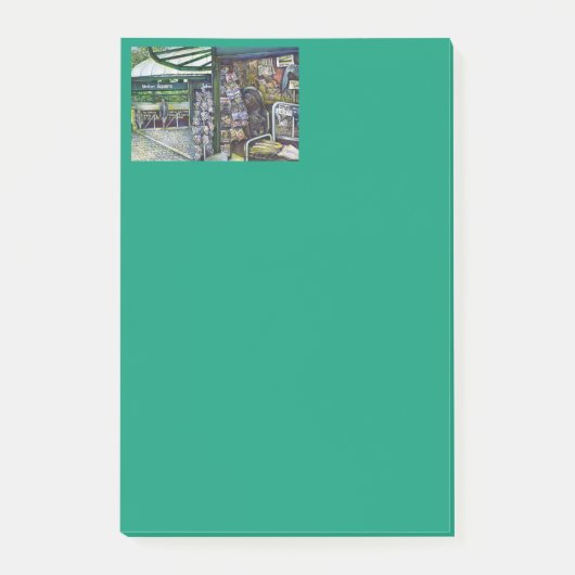 Wie kann ein Bild unfantasievoll sein? Post-it Klebezettel (Vorderseite)