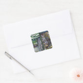 Wie kann ein Bild unfantasievoll sein? Quadratischer Aufkleber (Umschlag)