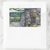 Wie kann ein Bild unfantasievoll sein? Rechteckiger Aufkleber (Tasche)