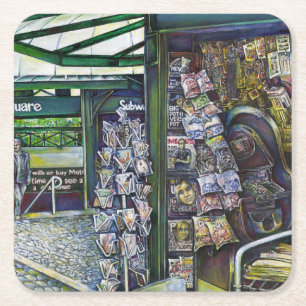 Wie kann ein Bild unfantasievoll sein? Rechteckiger Pappuntersetzer