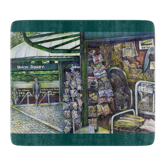 Wie kann ein Bild unfantasievoll sein? Schneidebrett (Vorderseite)