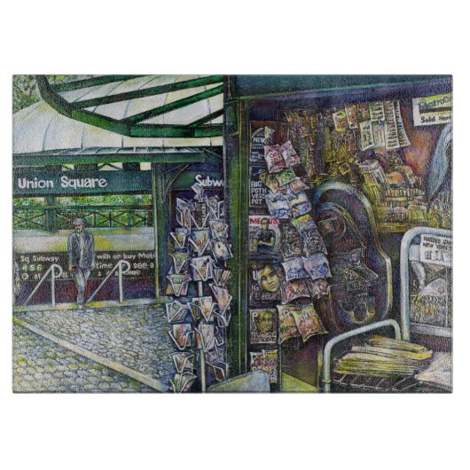 Wie kann ein Bild unfantasievoll sein? Schneidebrett (Vorderseite)