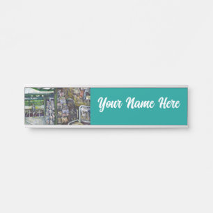 Wie kann ein Bild unfantasievoll sein? Türschild