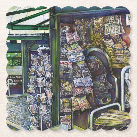 Wie kann ein Bild unfantasievoll sein? Untersetzer (Vorderseite)