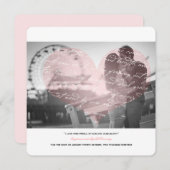 Wie kann ich das Gedicht Hochzeit Foto Ankündigung (Vorne/Hinten)