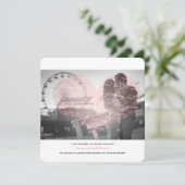 Wie kann ich das Gedicht Hochzeit Foto Ankündigung (Stehend Vorderseite)