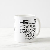 Wie kann ich dich lustige Mug-Redewendungen-Zitate Kaffeetasse (VorderseiteRechts)