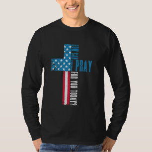 Wie kann ich für Sie heute Vintagen Christlichen P T-Shirt