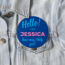 Wie kann ich Ihnen einen blauen, freundlichen Firm