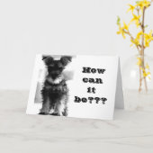 WIE KANN "YOU" "40" FUN BIRTHDAY CARD SEIN? KARTE (Gelbe Blume)