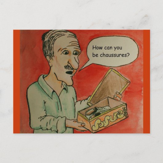 Wie kannst du krank sein? Postkarte (Vorderseite)