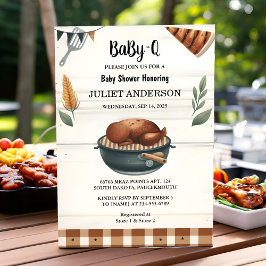 Wie Kariert Babyq Fun Food Steak Beef Grillen Baby Einladung