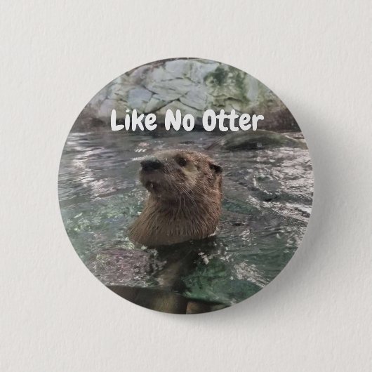 Wie kein Otter Button (Vorderseite)