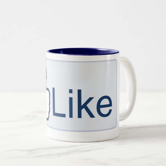 Wie Knopf-Tasse Zweifarbige Tasse (VorderseiteRechts)