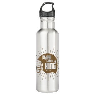 Wie König Edelstahlflasche