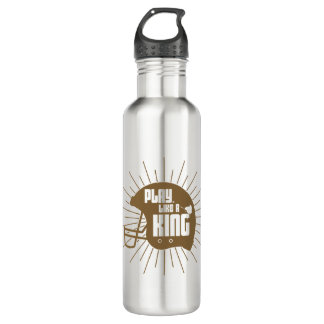 Wie König Edelstahlflasche