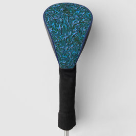 Wie königlich oder kastenblau mit Wandtextur Golf Headcover