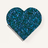 Wie königlich oder kastenblau mit Wandtextur Notizblock (Vorderseite)