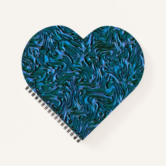 Wie königlich oder kastenblau mit Wandtextur Notizblock (Vorderseite)