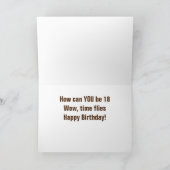 "WIE" KÖNNEN SIE "18" TIME SICHERE FLIES SEIN KARTE (Innenseite)