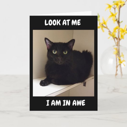 WIE KÖNNEN SIE "50" WENDEN? KARTE (Gelbe Blume)