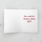 WIE KÖNNTE ES WEIHNACHTEN OHNE "SIE" SEIN? (Innenseite)