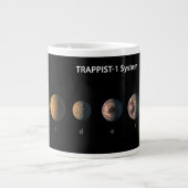 Wie könnten die sieben Planeten der Trappist-1 aus Jumbo-Tasse (Vorderseite)