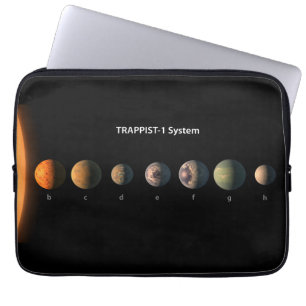 Wie könnten die sieben Planeten der Trappist-1 aus Laptopschutzhülle