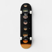 Wie könnten die sieben Planeten der Trappist-1 aus Skateboard (Vorderseite)